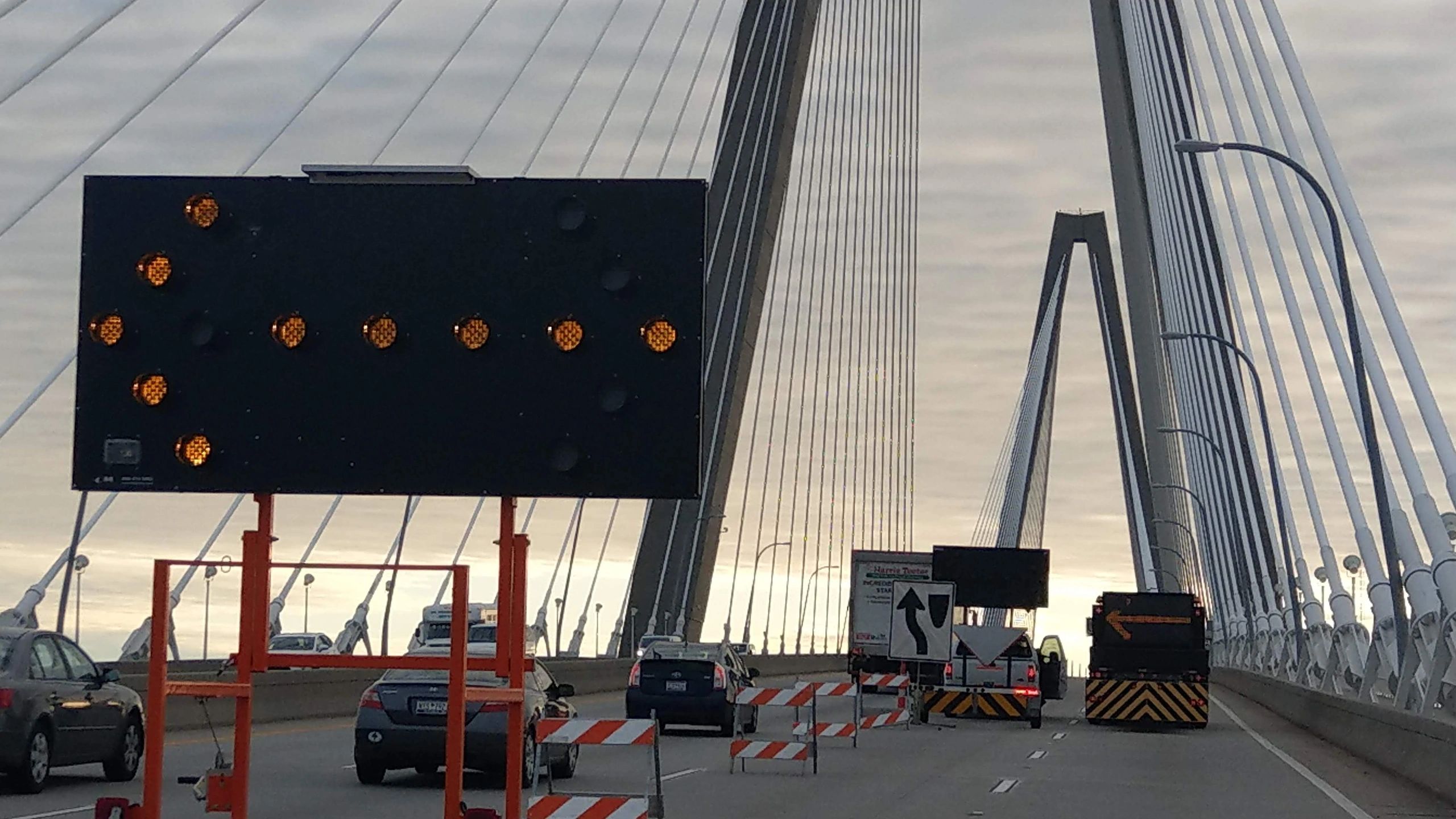 Bridge traffic control setup